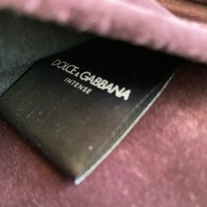 Authentic D & G velvet travel jewelry case